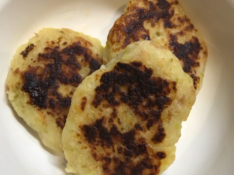 野菜嫌いでも食べれる！じゃがいもとツナのお焼き